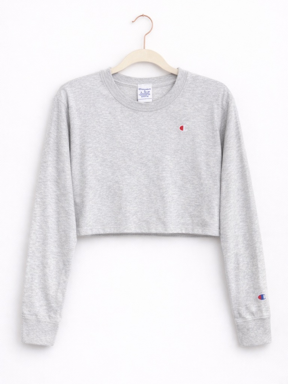 (NWOT) Champion cropped long sleeve top